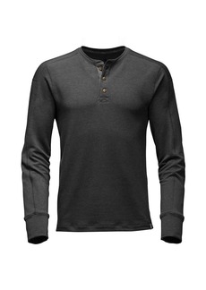 the north face men's tnf terry ls henley