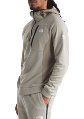 The North Face Men's Mountain Athletics Fleece Hooded Quarter-Zip, Small, Gray