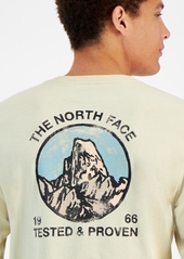 The North Face Men's Mountain Tested Graphic Long-Sleeve T-Shirt - Gravel