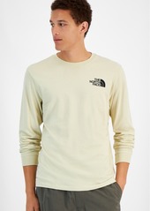 The North Face Men's Mountain Tested Graphic Long-Sleeve T-Shirt - Gravel