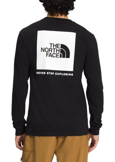 The North Face Men's NSE Box Long Sleeve Shirt, Small, Black