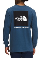 The North Face Men's NSE Box Long Sleeve Shirt, Small, Black | Father's Day Gift Idea