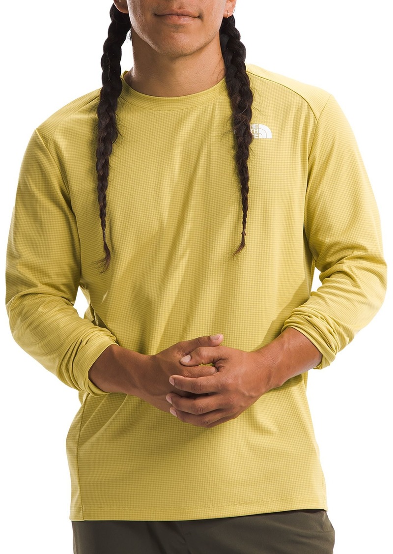 The North Face Men's Shadow Long Sleeve Top, Medium, Yellow | Father's Day Gift Idea