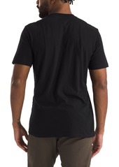 The North Face Men's Short-Sleeve Box Logo T-Shirt - TNF Black, White