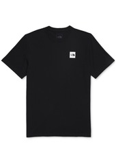 The North Face Men's Short-Sleeve Box Logo T-Shirt - TNF Black, White