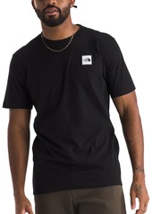 The North Face Men's Short-Sleeve Box Logo T-Shirt - TNF Black, White