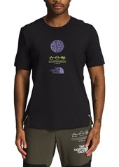 The North Face Men's Short Sleeve Trailwear Lost Coast Graphic T-Shirt, XXL, Black | Father's Day Gift Idea