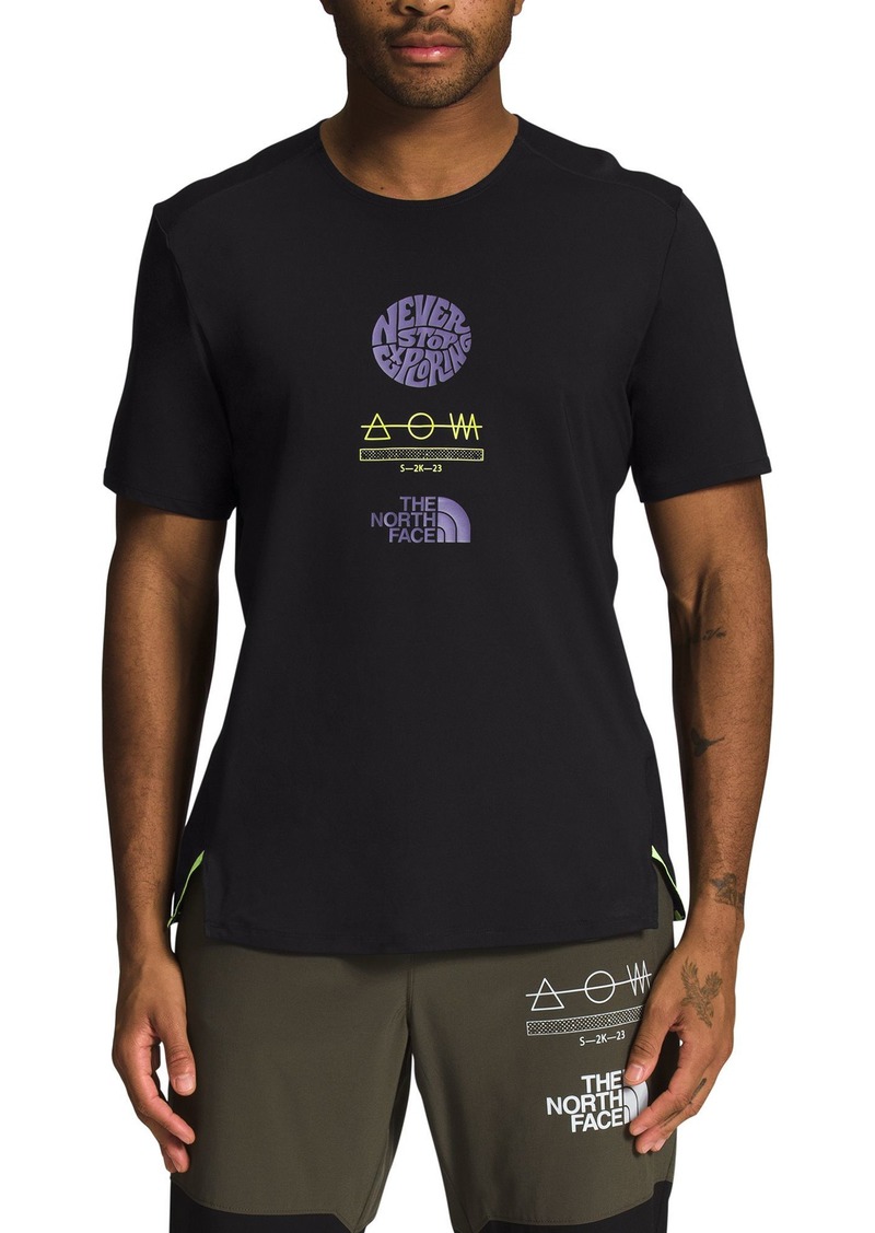 The North Face Men's Short Sleeve Trailwear Lost Coast Graphic T-Shirt, XXL, Black