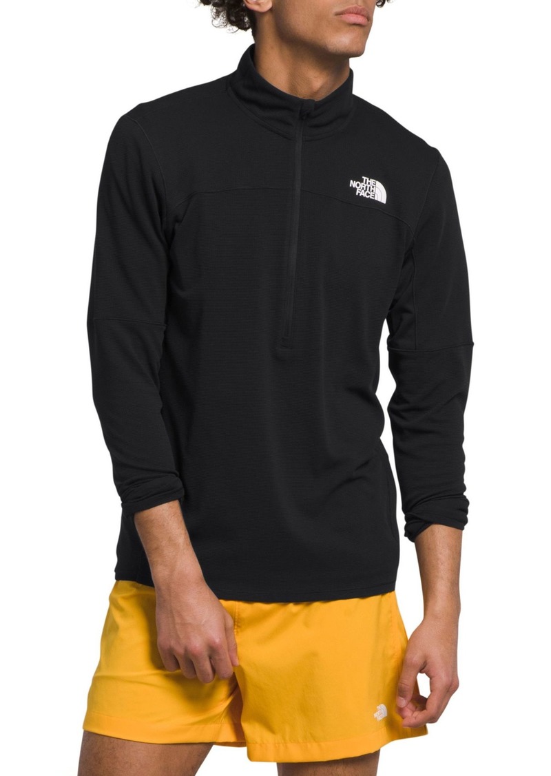 The North Face Men's Sunriser 1/4  Zip Shirt, Medium, Black