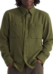 The North Face Men's Valley Twill Flannel Shirt, Small, Blue