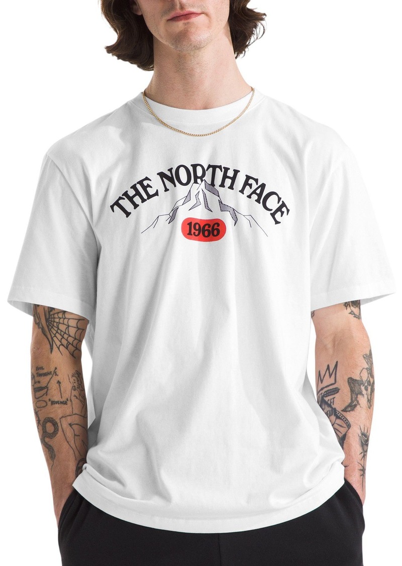 The North Face Men's Varsity Short Sleeve T-Shirt, Medium, White