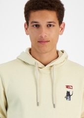 The North Face Men's Wolf Standard-Fit Printed Hoodie - Gravel