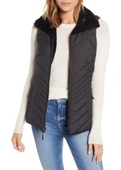 The North Face Mossbud Reversible Insulated Vest in Tnf Black at Nordstrom