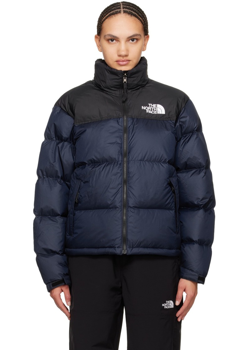 The North Face Navy & Black 1996 Retro Nuptse Down Jacket