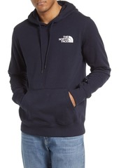 The North Face Never Stop Exploring Hoodie in Aviator Navy/Horizon Red at Nordstrom