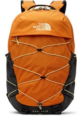 The North Face Orange & Black Borealis Backpack