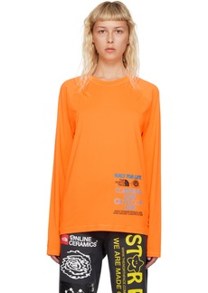 The North Face Orange Online Ceramics Edition Class V Water Long Sleeve T-Shirt