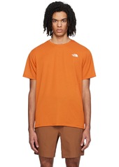 The North Face Orange Wander T-Shirt