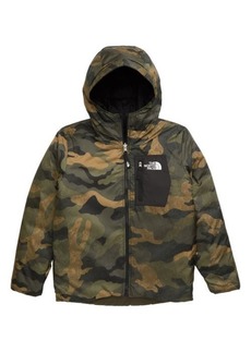 The North Face Perrito Reversible Water Resistant Jacket in New Taupe Green/Tnf Black at Nordstrom