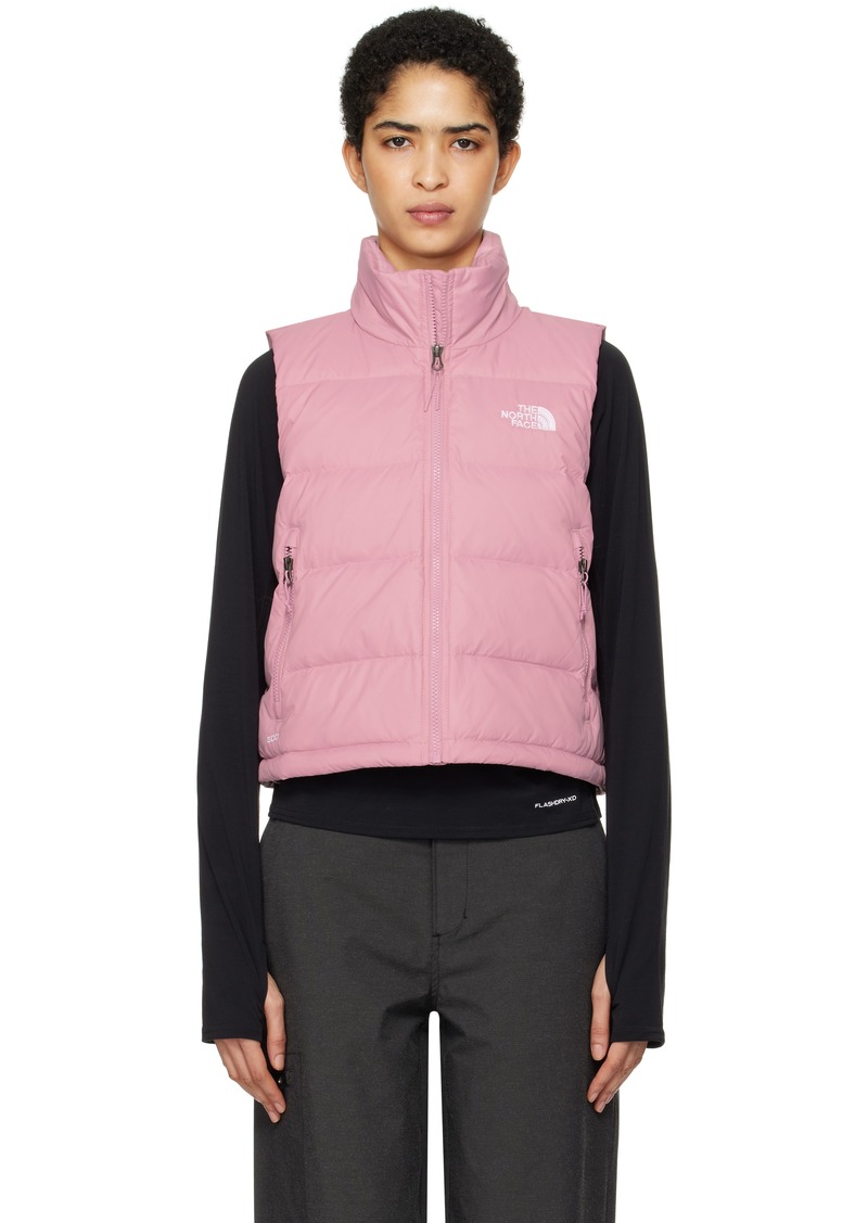 The North Face Pink Hydrenalite A-Line Down Vest