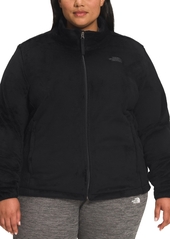 The North Face Plus Size Osito Fleece Zip-Front Jacket - Tnf Black