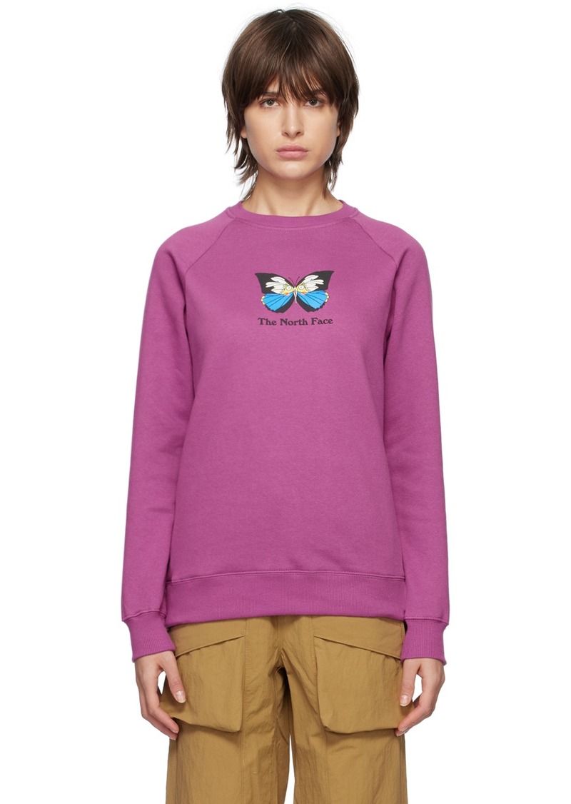 The North Face Purple Places We Love Sweatshirt