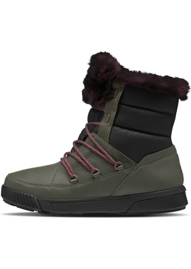 The North Face Sierra Luxe NF0A5LWB9Y4 Snow Boots Women's 9.5 Green Ankle MOO303