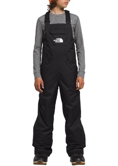The North Face Teen Freedom Insulated Bib, Boys', XS, Black