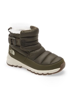 The North Face ThermoBall Ankle Boot in New Taupe Green/Vintage White at Nordstrom