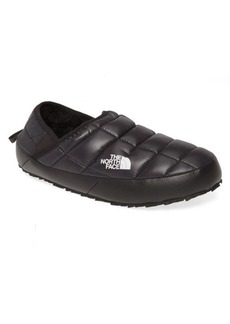 The North Face ThermoBall&trade; Traction Water Resistant Slipper in Tnf Black/Tnf White at Nordstrom