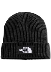 The North Face Tnf Logo Box Cuffed Beanie - Tnf Blue