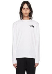 The North Face White NSE Long Sleeve T-Shirt