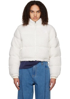 The North Face White Nuptse Down Jacket