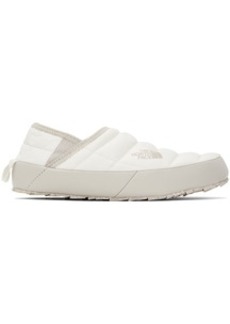 The North Face White Thermoball Traction V Loafers