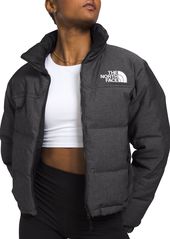 The North Face Women's 92 Reversible Nuptse Jacket, Small, Black