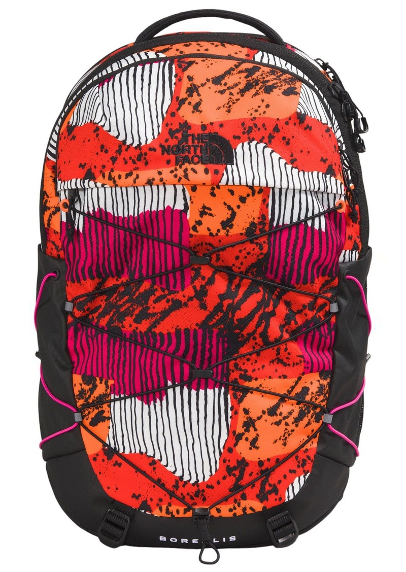 The North Face Women's Borealis Backpack, Fiery Red Abstract Yosemi