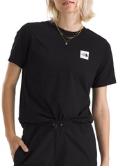 The North Face Women's Box Logo Short Sleeve T-Shirt, XS, Black