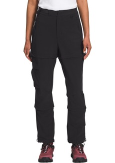 The North Face Women's Bridgeway Zip-Off Pants, Size 6, Black