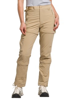 The North Face Women's Bridgeway Zip-Off Pants, Size 4, Tan