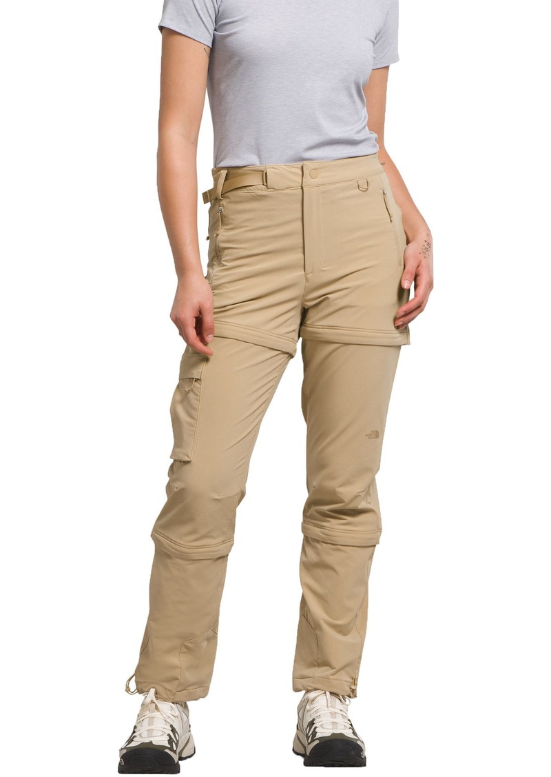 The North Face Women's Bridgeway Zip-Off Pants, Size 12, Brown