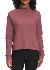 The North Face Women's Chabot Mock Neck Long Sleeve Sweater, XS, Black