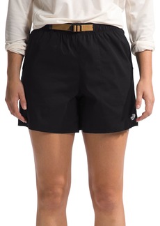 The North Face Women's Class V Belted Shorts, XS, Black