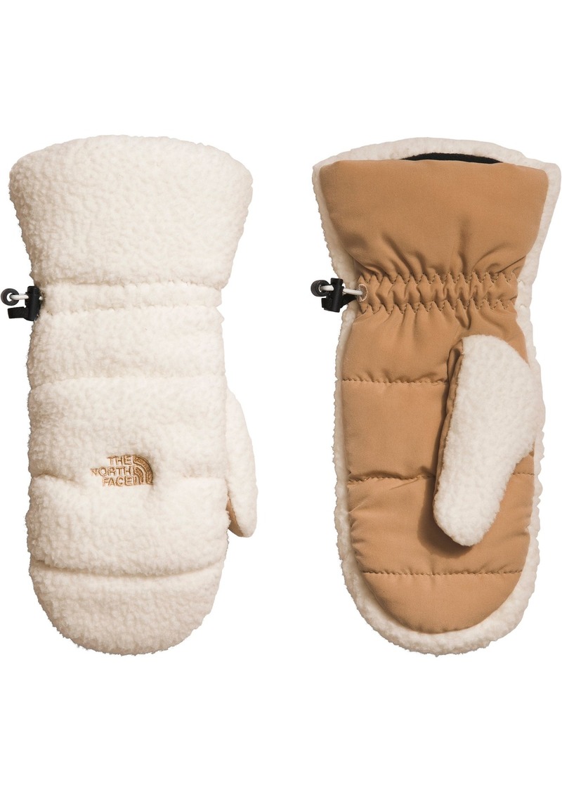 The North Face Women's Cragmont Fleece Mitt, XL, Gardenia White/Almond But