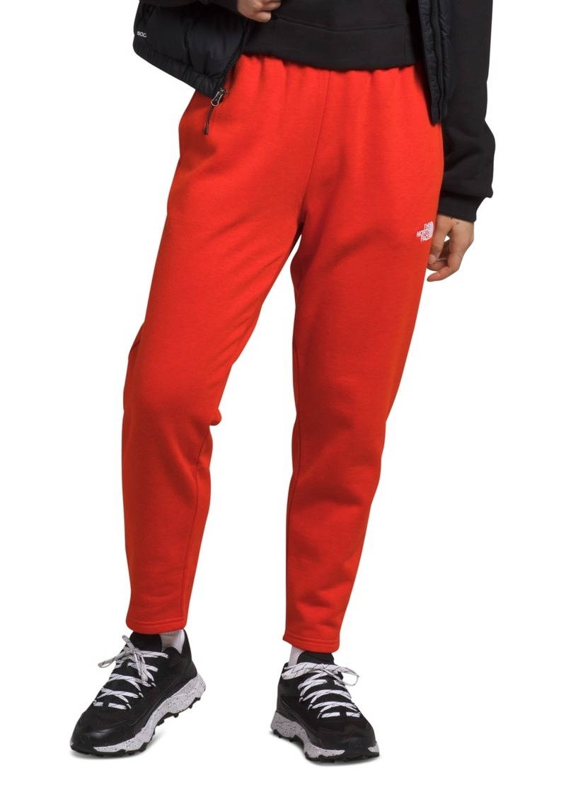 The North Face Women's Evolution Cocoon-Fit Fleece Sweatpants - Fiery Red