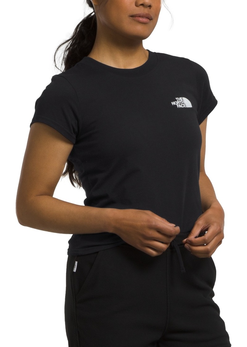 The North Face Women's Evolution Cutie Cotton T-Shirt - Tnf Black