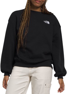 The North Face Women's Evolution Oversized Crewneck Sweatshirt, XS, Black