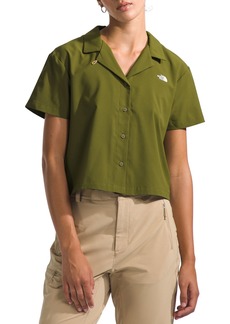 The North Face Women's First Trail Short Sleeve Shirt, Medium, Green