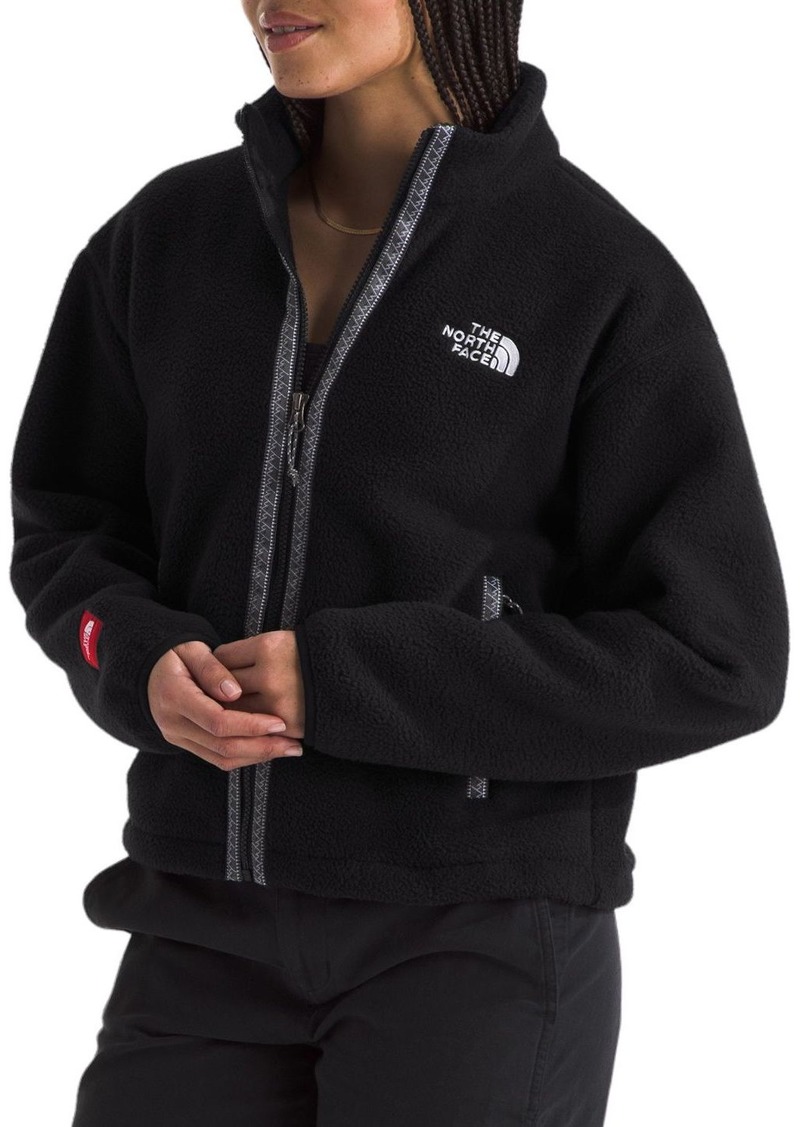 The North Face Women's Fleeski Y2K Full Zip Jacket, XS, Black