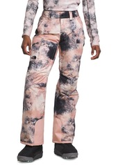 The North Face Women's Freedom Insulated Pants - Pink Moss Faded Dye Camo Print