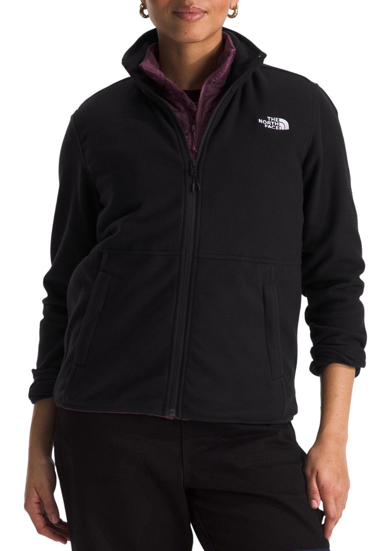 The North Face Women's Glacier Fleece Jacket, XS, Black